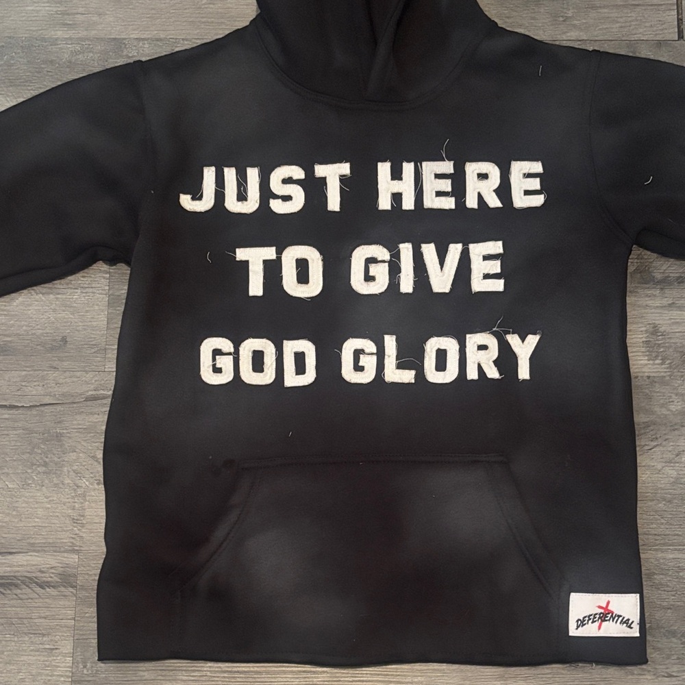 Black DEFERNTIAL hoodie